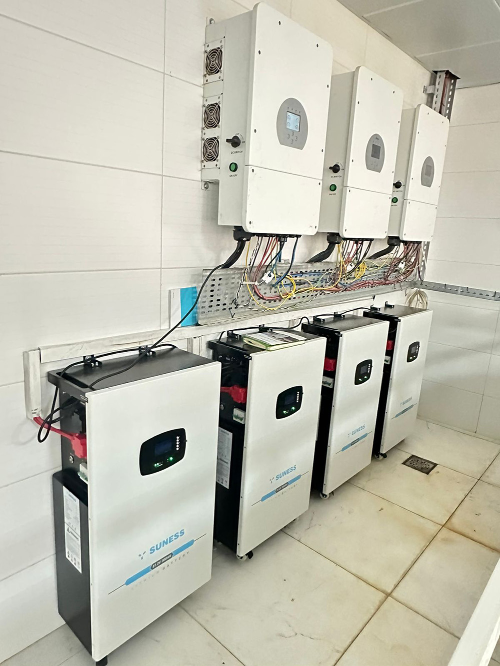 Sistema de armazenamento de energia residencial de 60KW para residência