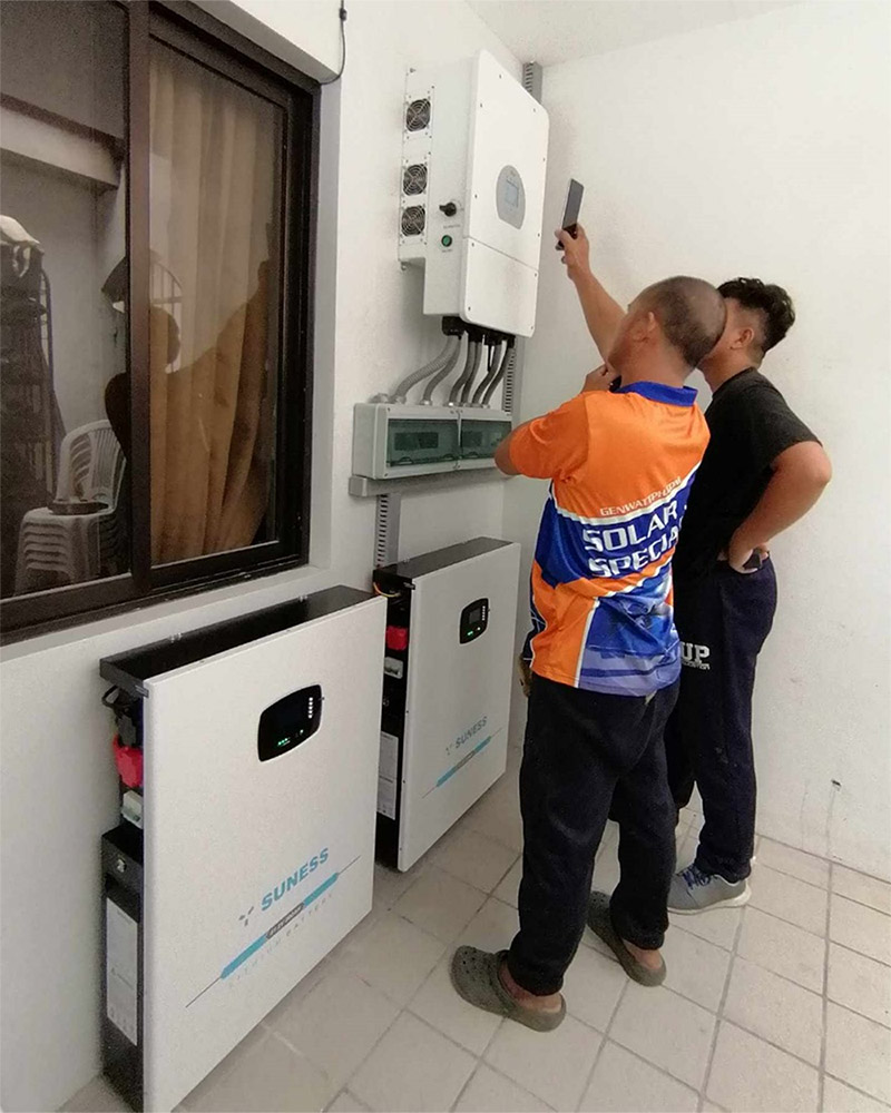 Sistemas de armazenamento de energia SUNESS nas Filipinas