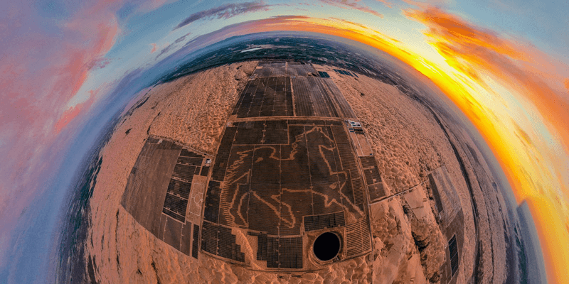 O maior projeto de deserto do mundo