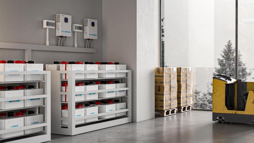 Bateria de lítio 12V para sistema solar