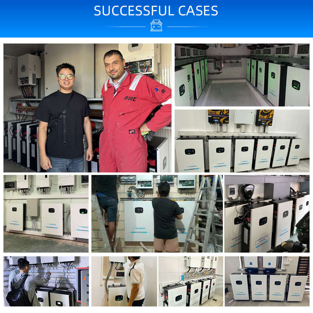 Novo 15kWh 300Ah 51.2V 10000 Ciclos LiFePO4 Bateria de lítio LFP Sistema de armazenamento doméstico BESS Pack Energia Solar