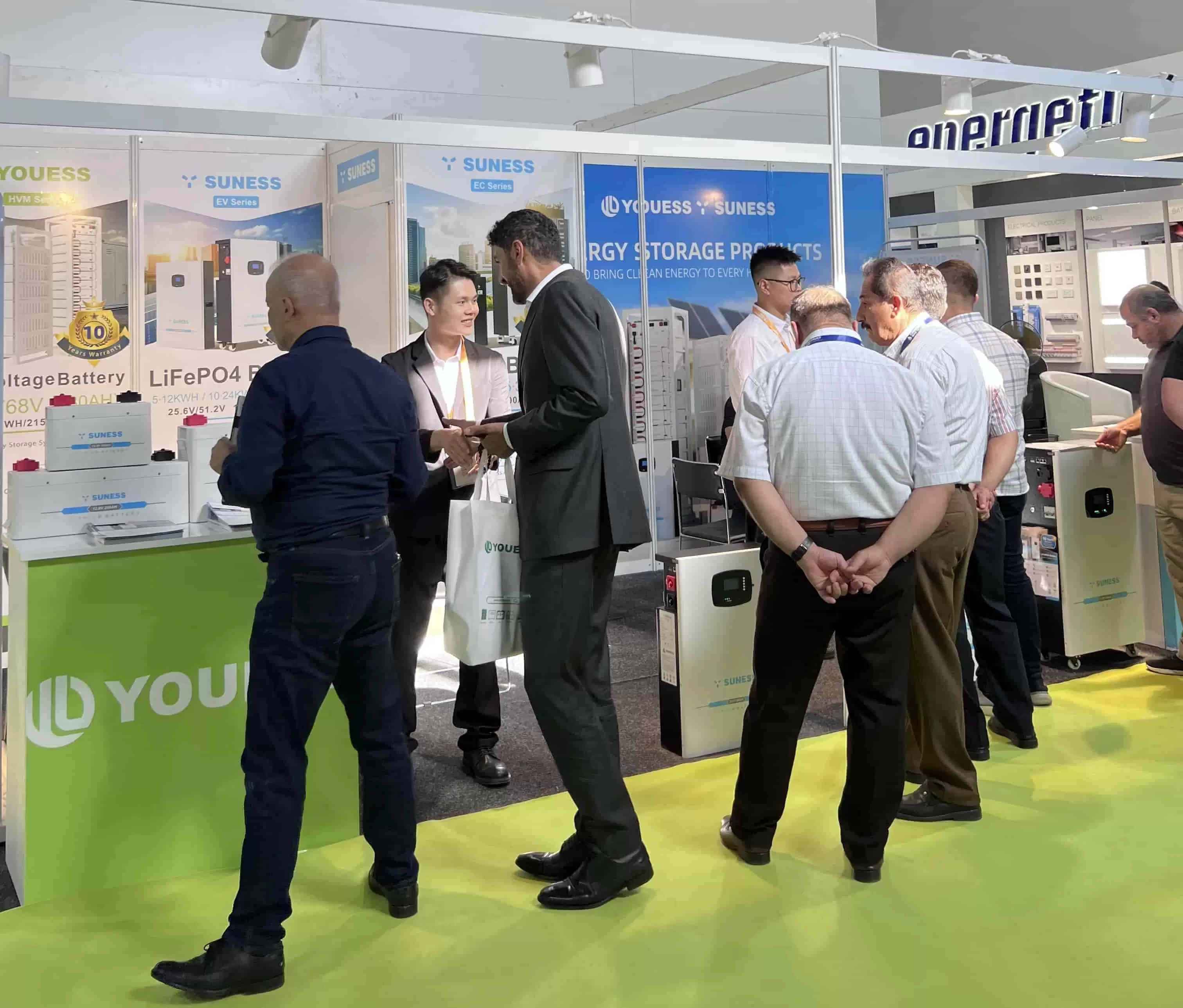 YOUESS apresenta soluções avançadas de armazenamento de energia na ENERGY IRAQ 2024