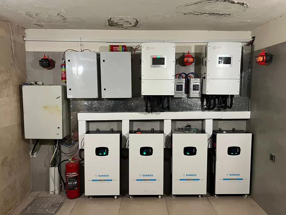 Sistema de armazenamento de energia dom&eacute;stico de 60KW - Qu&ecirc;nia