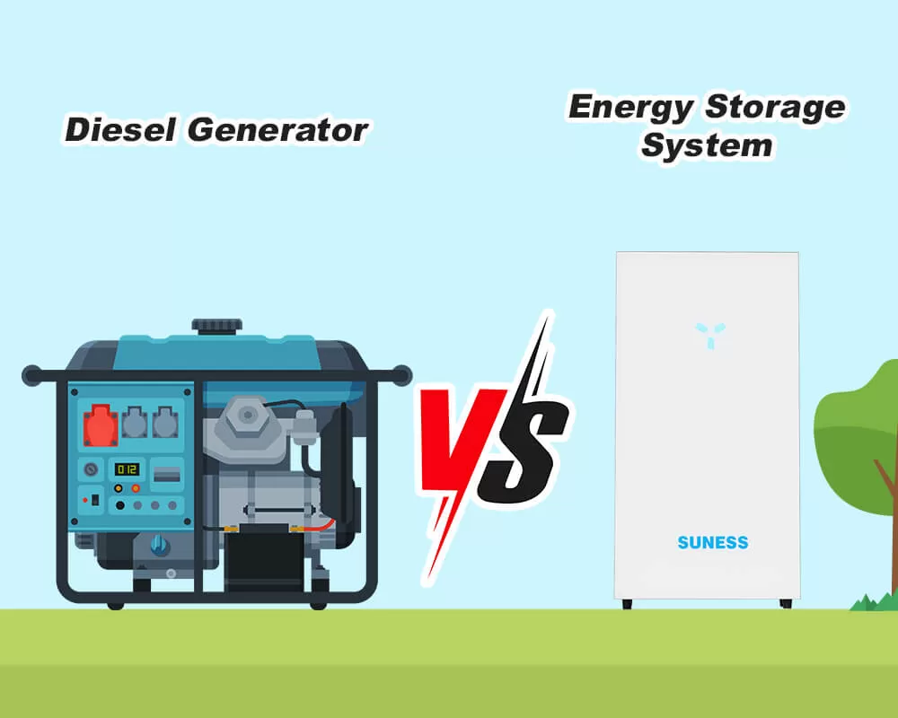 Geradores a diesel versus armazenamento de energia com bateria de &iacute;ons de l&iacute;tio: qual &eacute; a escolha mais inteligente?