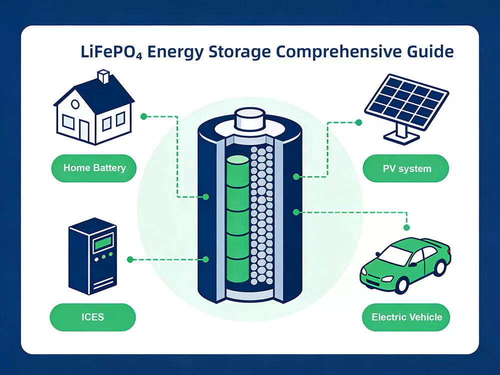Compreendendo o armazenamento de energia LiFePO₄ estacion&aacute;rio: um guia abrangente da SUNESS