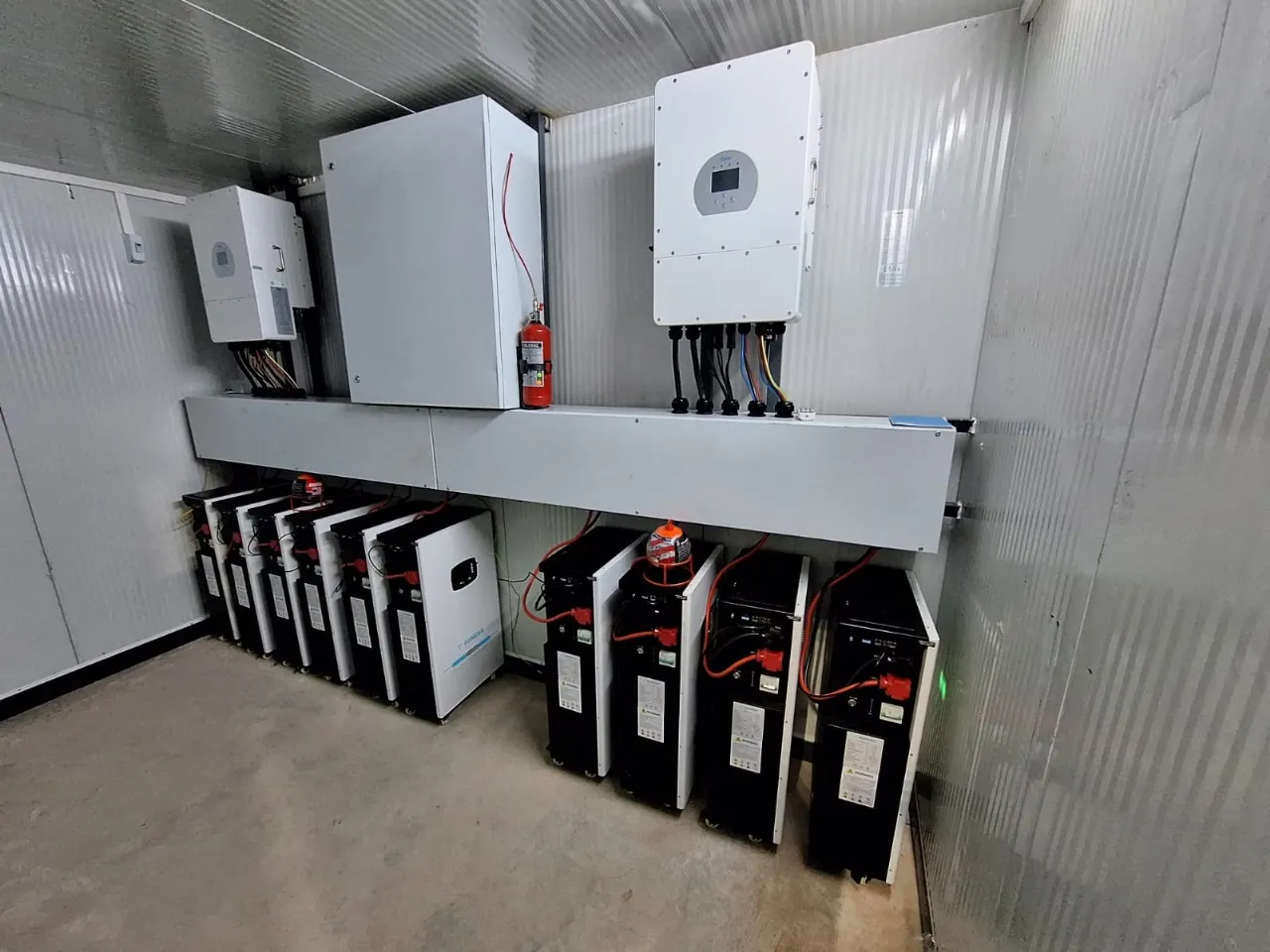 Sistemas de armazenamento de energia de 150 kWh no Iraque