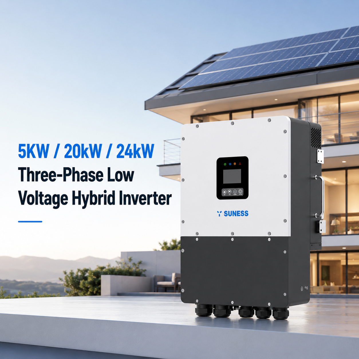 EH-24KL3 24KW | Trifásico | inversor híbrido