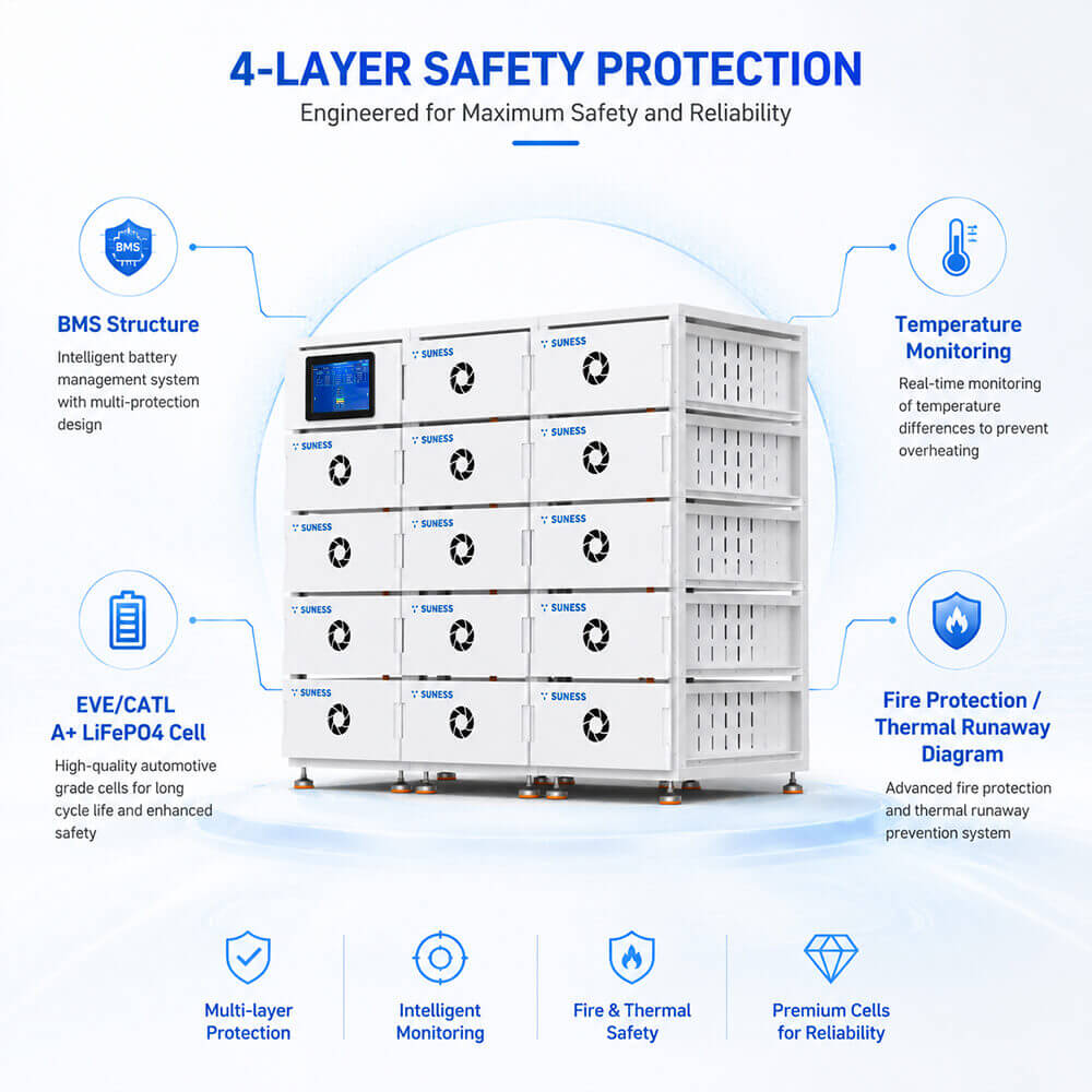 IRack-HVM High Voltage Battery | Stackable LiFePO₄ 71.7–241kWh