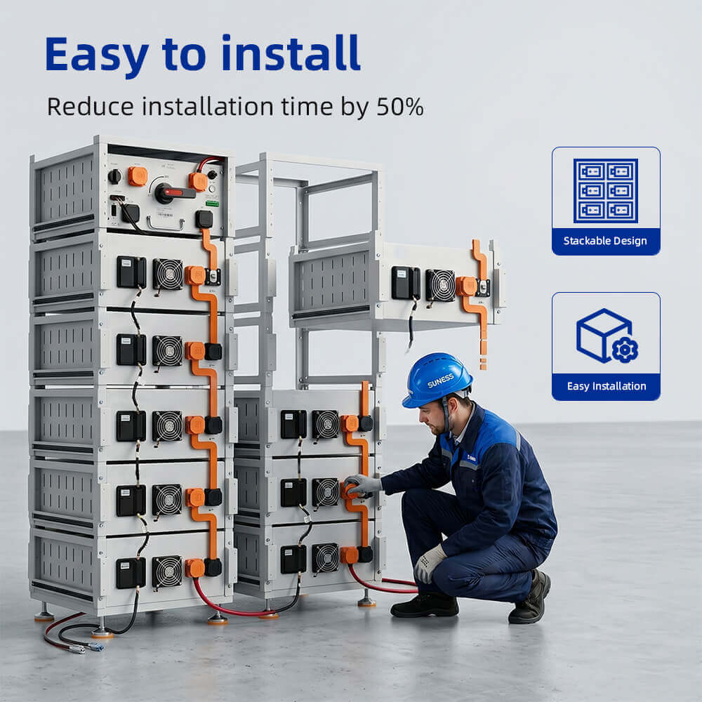 IRack-HVM High Voltage Battery | Stackable LiFePO₄ 71.7–241kWh