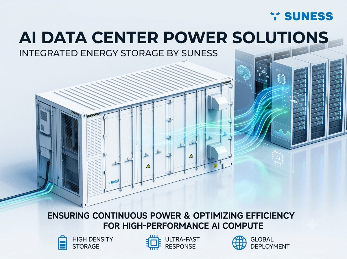 Como os Data Centers de IA estão impulsionando a demanda global por armazenamento de energia