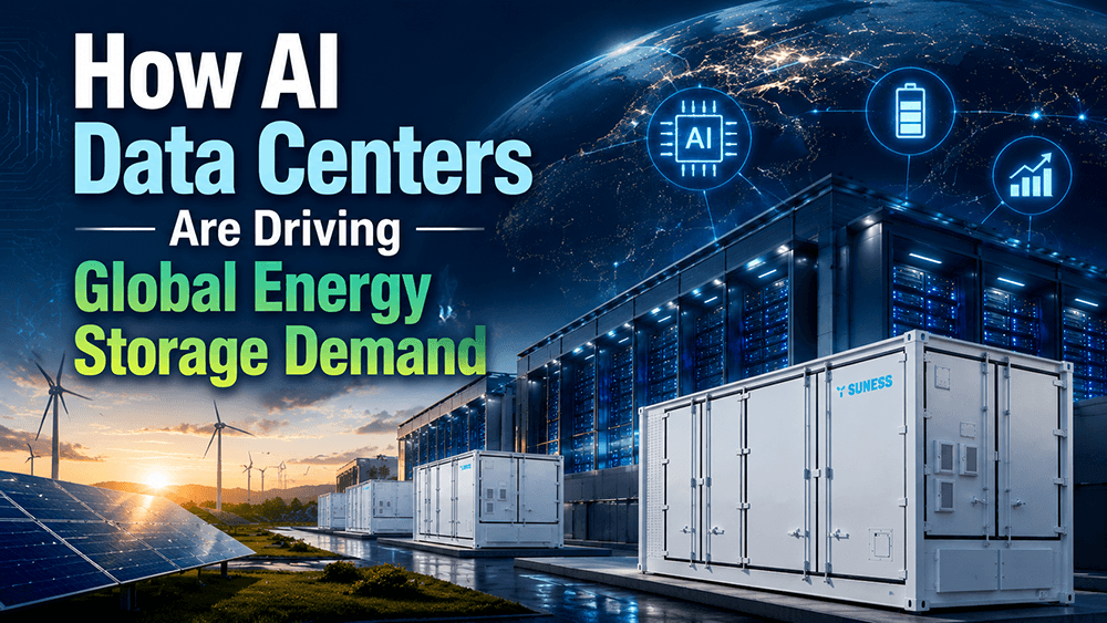 Como os Data Centers de IA est&atilde;o impulsionando a demanda global por armazenamento de energia