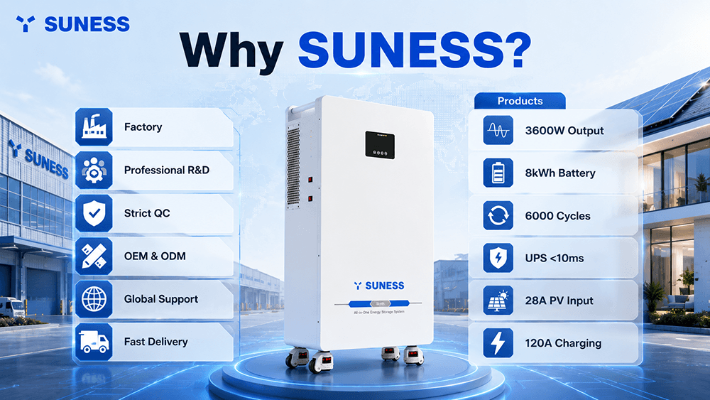 SUN 3600 3,6kW | 8kWh | 220/230/240VAC